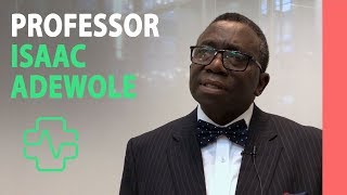 Professor Isaac Adewole, Minister of Health, Nigeria