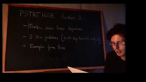 160B. Lecture 2. Overview.