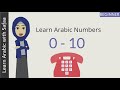 Learn arabic numbers 010  learn with safaa