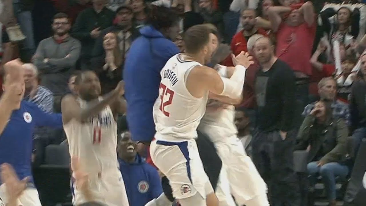Blake Griffin Game Winner! 3 At Buzzer! Austin Rivers Injury, Clippers ...