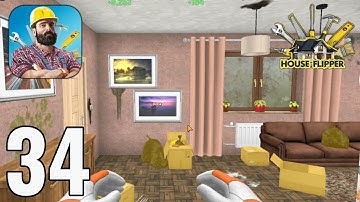 House Flipper Mobile | Gameplay Walkthrough Part 34 - Purchased a New House ( iOS, Android )