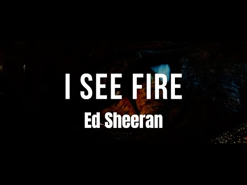 🌋멸망을 노래하다🪕Ed Sheeran - I See Fire(호빗: 스마우그의 폐허 OST)(가사/해석/번역)