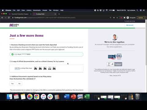 Womply/Funding Circle First Draw PPP Application Walkthrough for Employers