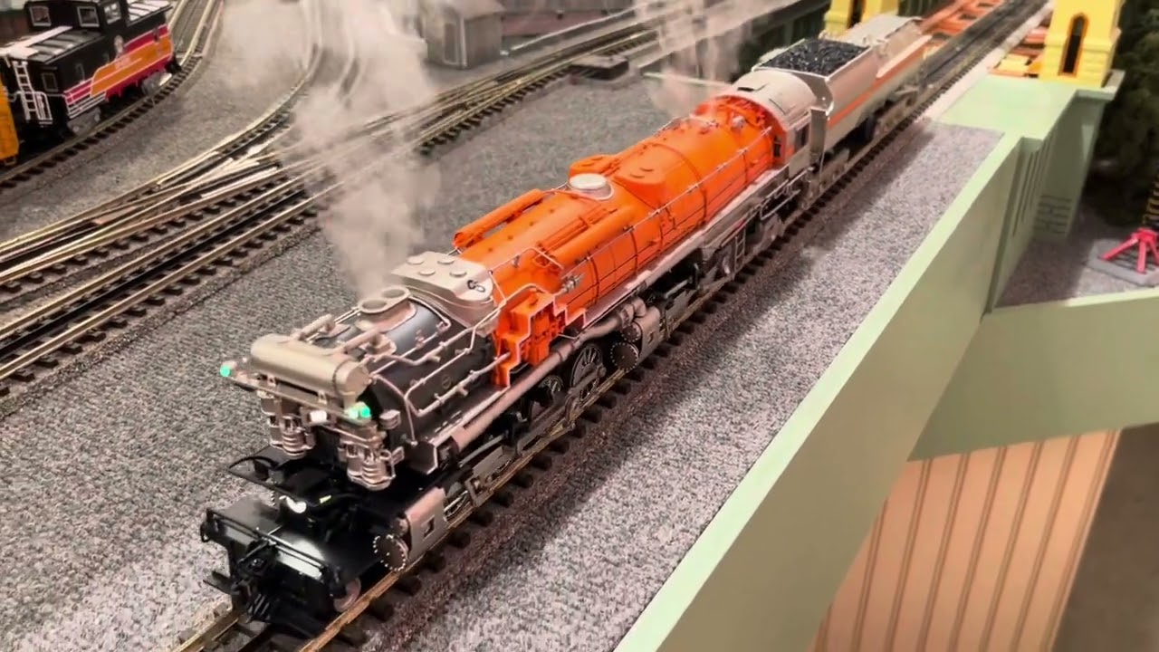 Lionel Legacy Train Loft Custom “Big Chessie” H7 Steam Locomotive