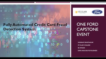 Automated Credit Card Fraud Detection System