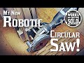 ULTIMATE ROBOTIC CIRCULAR SAW // CNC SAW CUTTING MACHINE // CNC PROJECT IDEAS // DIGITAL WOODWORKING
