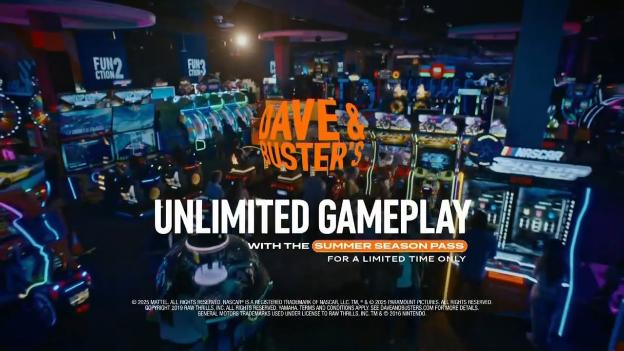 Dave & Buster’s - Unlimited Gameplay (June 2025)