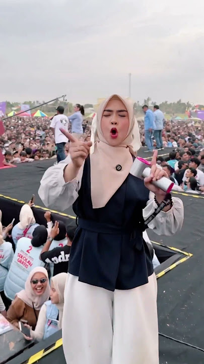 Kak Iciss aja nonton Konser NDX, Kmu kpn?