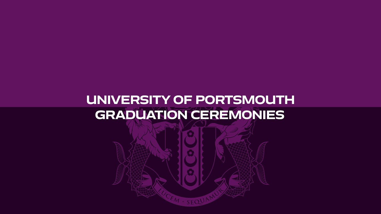 University of Portsmouth Graduation Live Stream YouTube