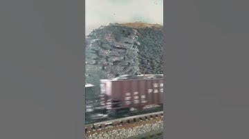 MTH USRA Western Maryland 2-8-8-2 pulling a fast moving Coal Load