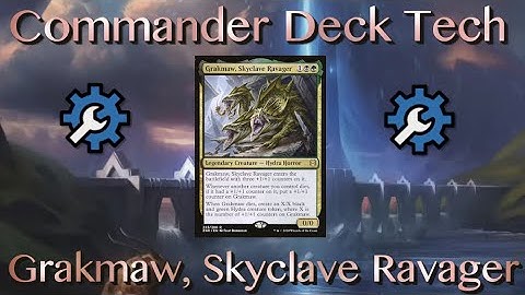 Grakmaw, Skyclave Ravager Commander EDH | Commander Deck Tech | MTG | Grakmaw Commander