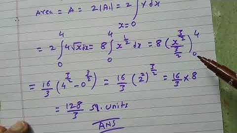 Application of Definite Integration Lec 1