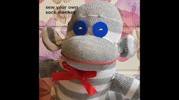 sew your own monkey (#dollarama kit)