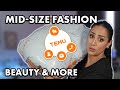Midsize temu fashion haul  new tops shoes  beauty products