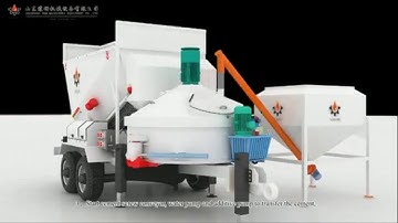 New Type of Mobile Concrete Batching Plant