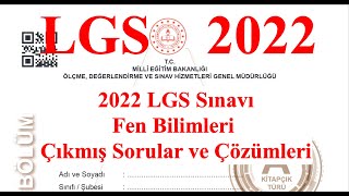 2022 Sınavı Fen Bilimleri Çıkmış Sorular Ve Çözümleri