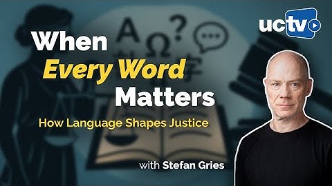 Linguistics and the Law