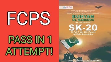 FCPS Part 1 November 2025: Proven Tips & Study Plan to Pass in 1st Attempt!