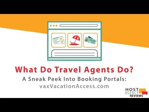 What Do Travel Agents Do? A Sneak Peek Into Booking Portals: VAX Vacation Access