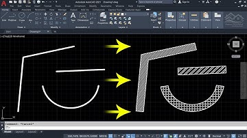 ليسب مفيد جدا لعمل التهشيرات على طول الأشكال المفتوحة (Spline. Polyline. Arc…) على برنامج AutoCAD