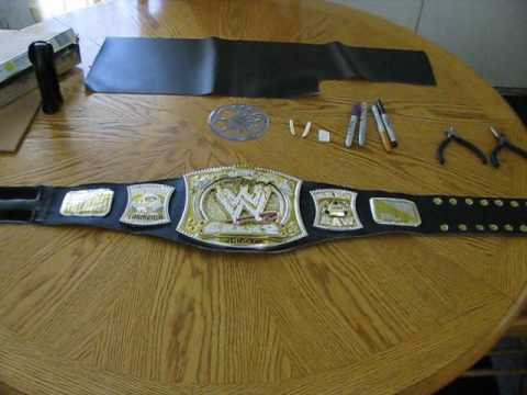 Wwe Championship Spinner Mattel Belt Materials Youtube