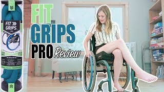 Fit Grip Pro Review - Wheelchair Push Rim Covers