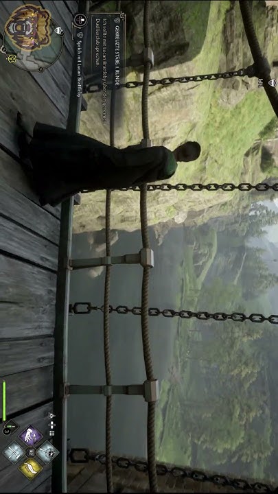 Wunderschöner Blick von einer Brücke Hogwarts Hogwarts Legacy PS5