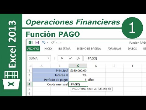 Video: ¿Cómo calculo un pago en Excel?