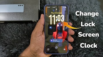 How to Change Clock Style on Lock Screen Samsung S25 FE