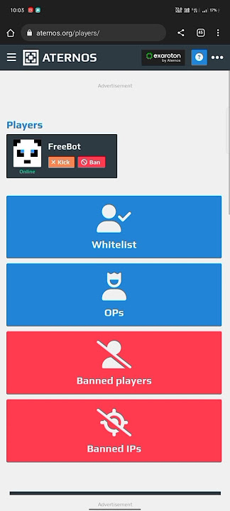 aternos server 24/7 online upload bot#shorts #viral #edit #minecraft