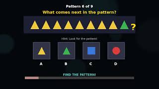 Daily Quiz Quest - Shape Patterns #33 | Find the Next One!