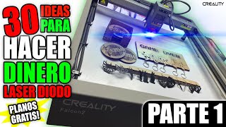 Entrepreneurship with LASER CUTTING  PART 1  CREALITY FALCON2