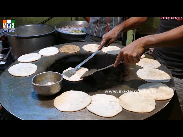 How to prepare soft Indian Bread | chapati Recipe | Phulka Recipe street food | STREET FOOD