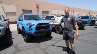 Westcott Designs Fox TRD PRO Lift Kit Before and After Walkthrough