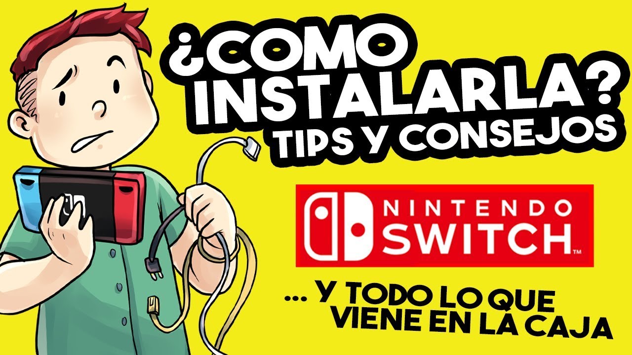 Como instalar una Nintendo Switch y empezar a full con ella! - YouTube