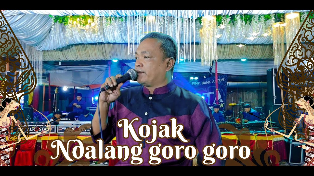 KOJAK NGENK NDALANG GORO GORO - ALROSTA DONGKREK SRAGEN - WA AUDIO