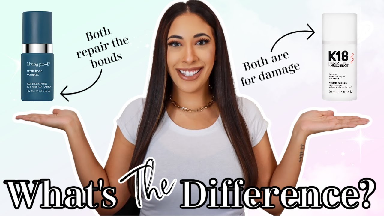 K18 VS. LIVING PROOF TRIPLE BOND COMPLEX | WHAT’S THE DIFFERENCE? | JENIFER LARSON