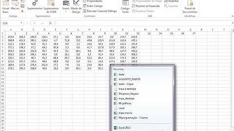 VBA: Transpor Matriz para Coluna no Excel