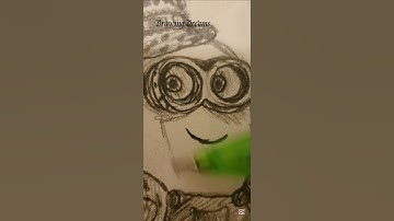 drawing a profile picture #12yearoldartist #kingbob #minions #kingbobdrawing #drawingdreams