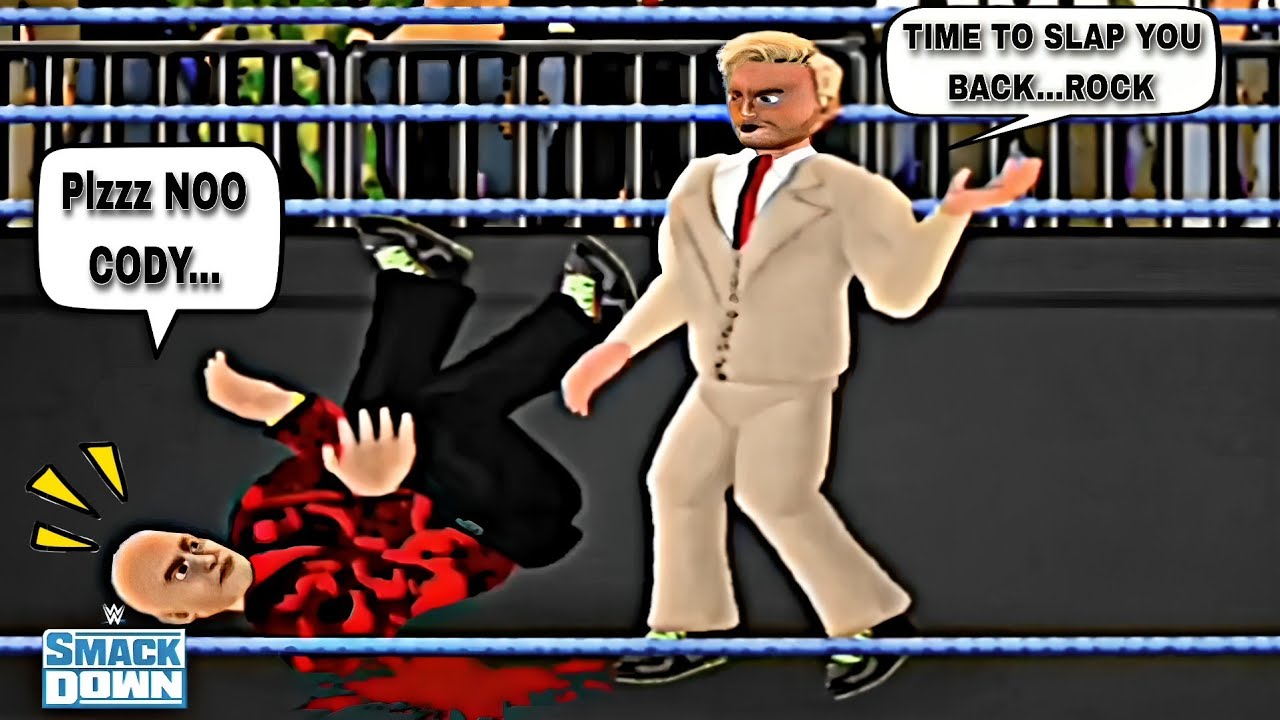 CODY RHODES SLAP THE ROCK ||wr2d||