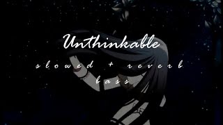 Unthinkable - Cloudy June [𝙨𝙡𝙤𝙬𝙚𝙙 + 𝙧𝙚𝙫𝙚𝙧𝙗]