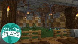 Blue Orchid Farm! - Mitch Plays Minecraft 1.16.2