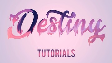 Paint Dripping Text Effect | Photoshop Tutorials - Destiny of Tutorials