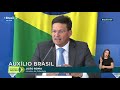 #AoVivo: Pronunciamento do ministro da Cidadania sobre o Auxílio Brasil