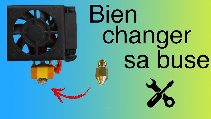 Comment DÉBOUCHER LA BUSE DE SON IMPRIMANTE 3D ? + Installation Magnet MK10  