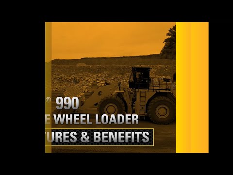 Cat® 990 Large Wheel Loader | Intro Video