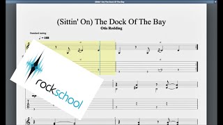 Video thumbnail of "sittin on the dock of the bay Rockschool Grade 2 Acoustic Guitar"