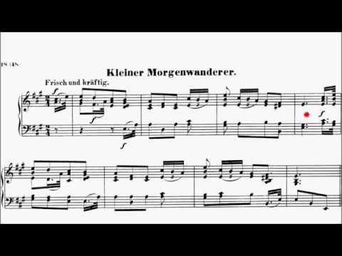 Con Brio Exam (CBE) Grade 4 Schumann Op.68 No.17 Little Morning Wanderer Sheet Music