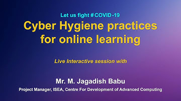 Webinar ICT-Tools: Cyber Hygiene Practices for Online Learning