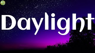 David Kushner - Daylight (Lyrics) | Lil Durk, Sabrina Carpenter, ,... (MIX LYRICS)